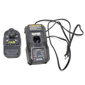 Ryobi 18V ONE+ Battery P102 & Charger P118 Dual Chemistry IntelliPort Set